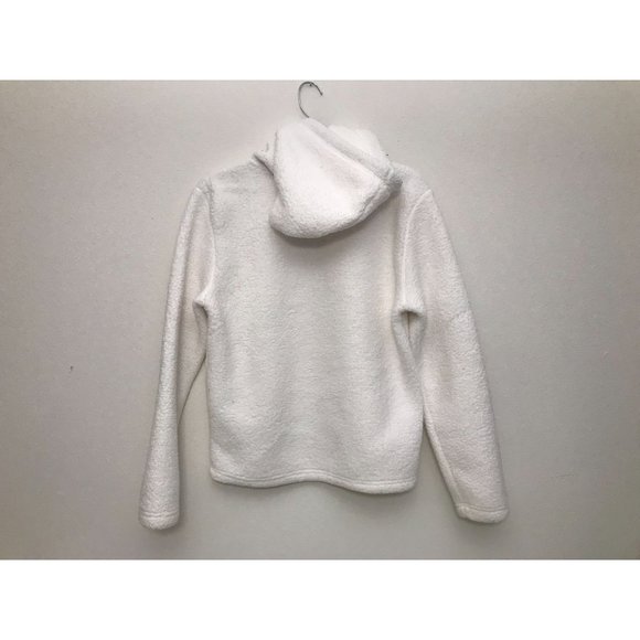 Vintage Fila Soft Warm Women’s S White Hoodie Sweatshirt *14 - Picture 4 of 4